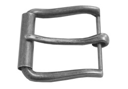 Roller Buckle Antique Silver